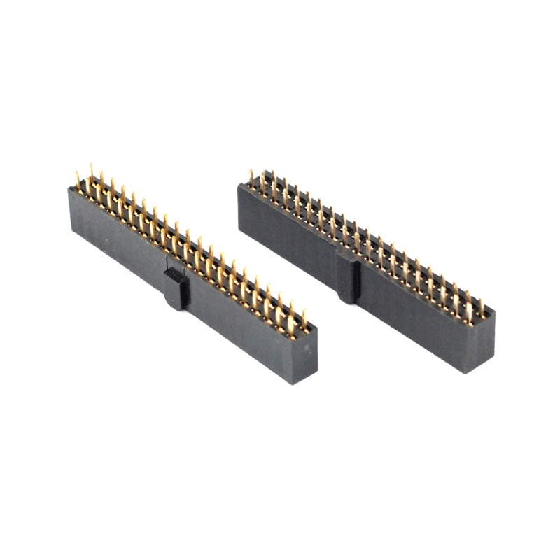 2.54mm 带全凸180度排母